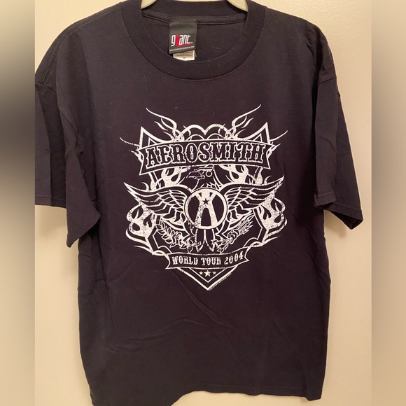 Aerosmith Size Medium Black Tee - Picture 1 of 4